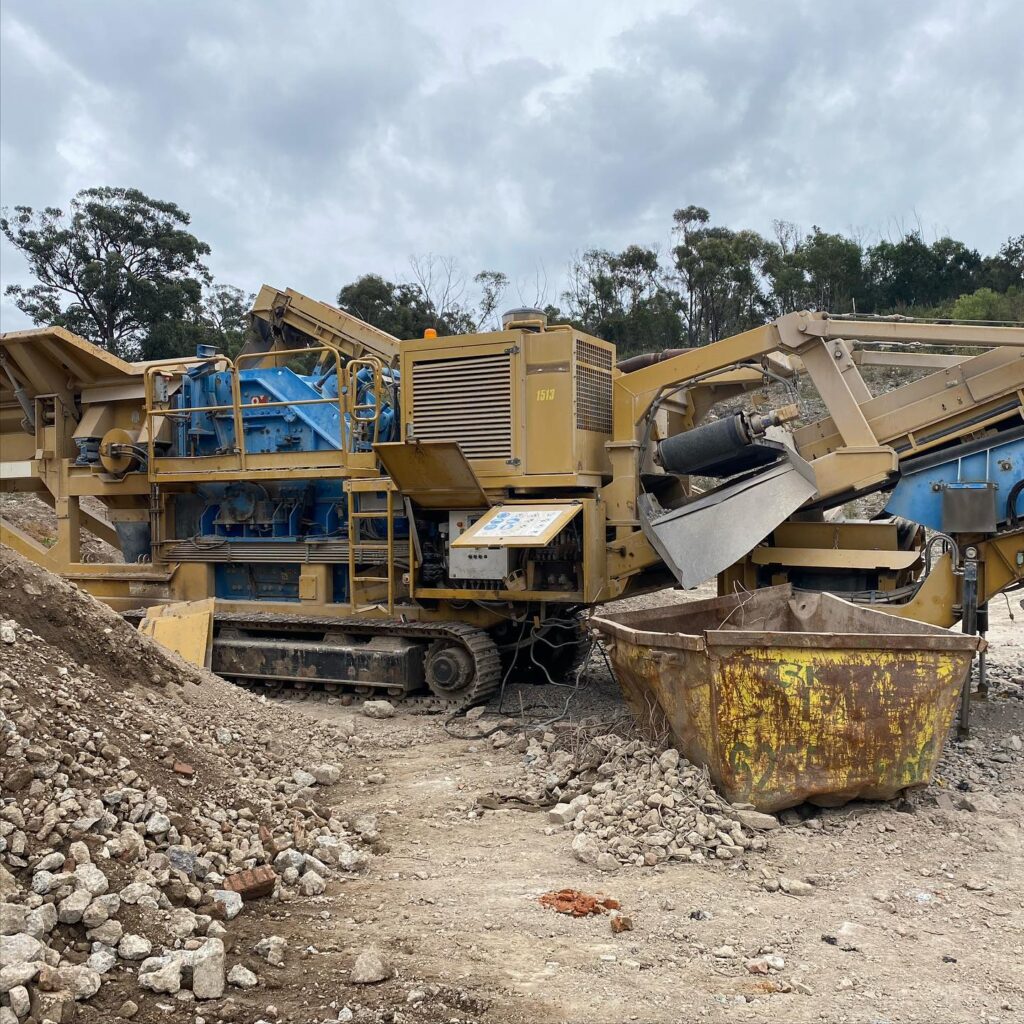 mining dirt screen